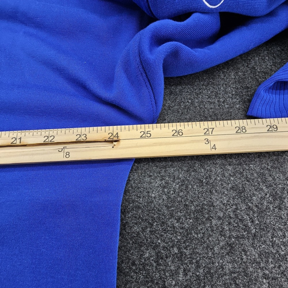 Nike Women's Medium Dallas Cowboys Historic Fleece Royal Crew - Picture 4 of 9